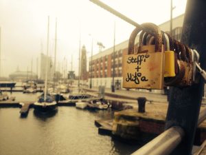 Liebesschlösser Havenwelt Bremerhaven