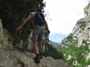 Wandern in Verdonschlucht / ©Campingkorrespondent