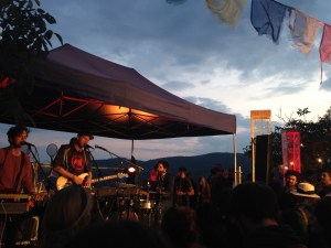 Aloa Input beim Oben Air Festival 2015 / ©Campingkorrespondent