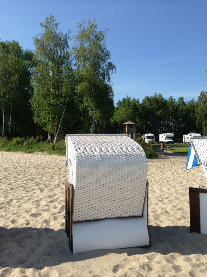 Stellplatz Mönkebude, Stettiner Haff / © Campingkorrespondent