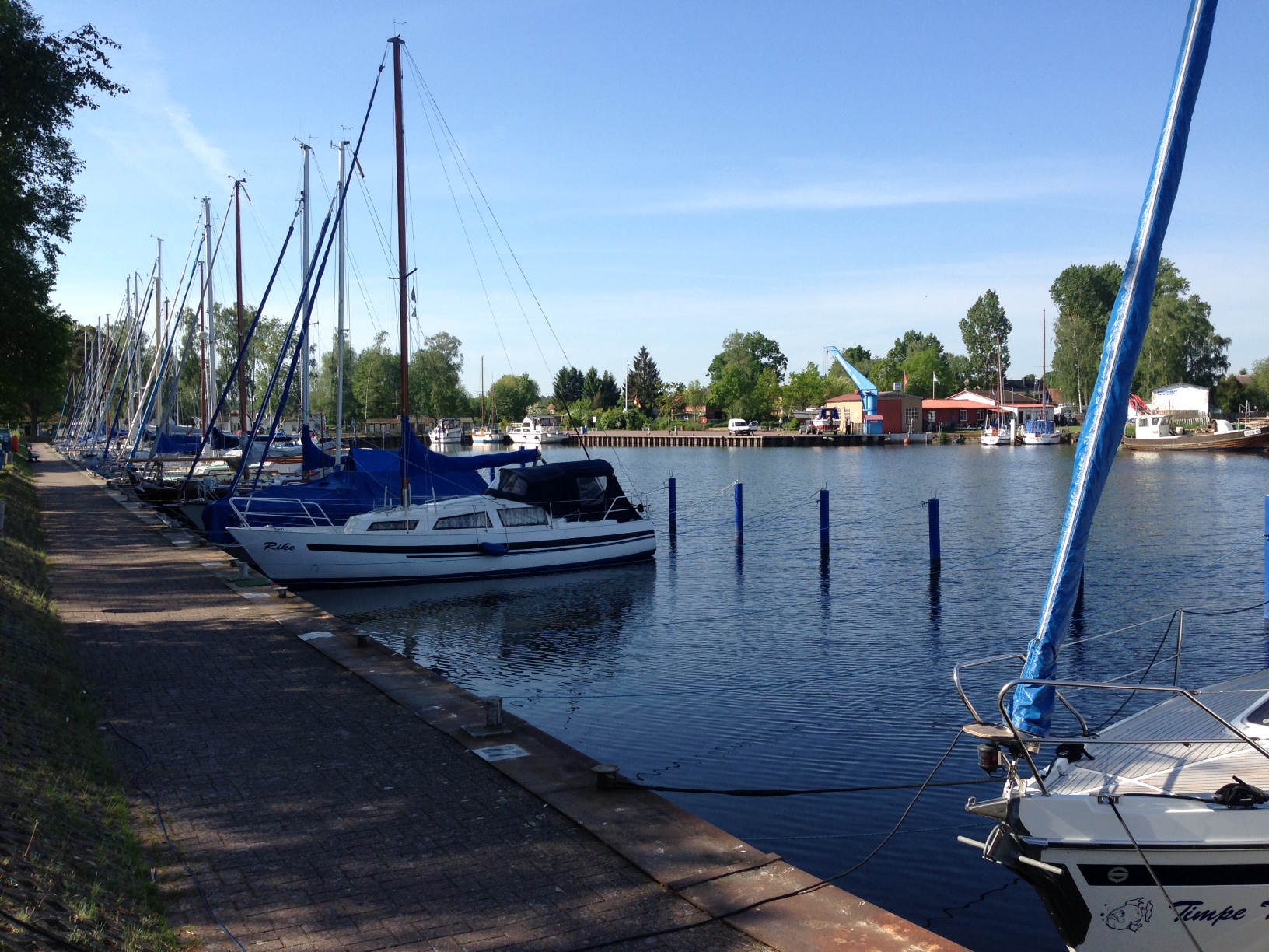 Stellplatz Mönkebude, Stettiner Haff / © Campingkorrespondent