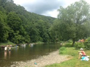 Siegstrand am Campingplatz Happach / Foto: © Camping Korrespondent
